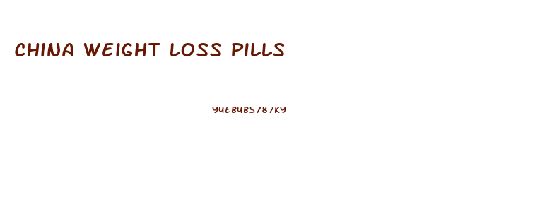 China Weight Loss Pills