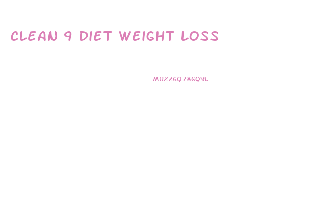 Clean 9 Diet Weight Loss