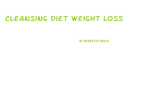 Cleansing Diet Weight Loss