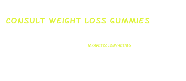 Consult Weight Loss Gummies