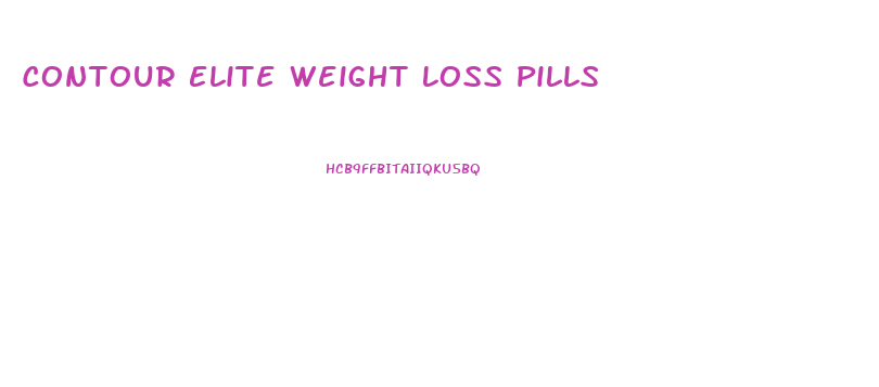 Contour Elite Weight Loss Pills