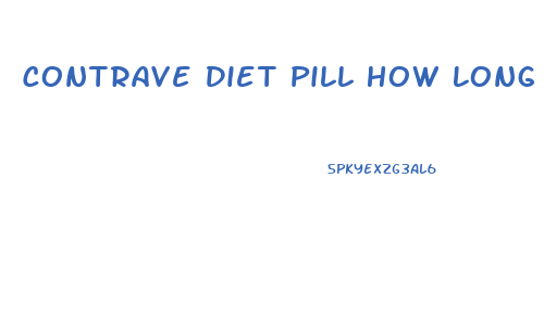 Contrave Diet Pill How Long Can You Take This