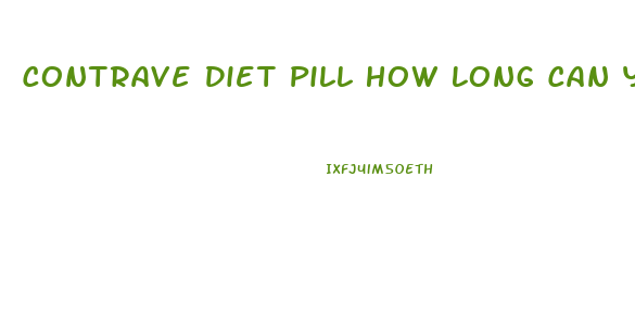 Contrave Diet Pill How Long Can You Take This