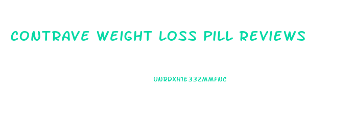 Contrave Weight Loss Pill Reviews