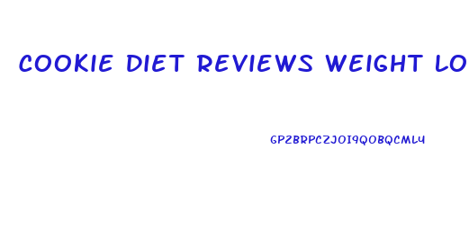 Cookie Diet Reviews Weight Loss