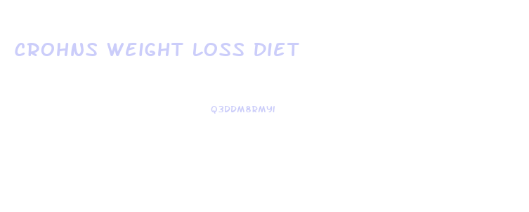 Crohns Weight Loss Diet