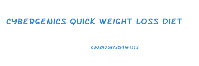 Cybergenics Quick Weight Loss Diet
