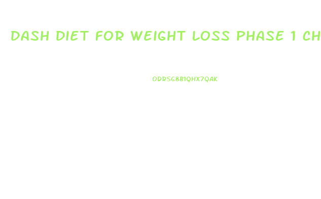 Dash Diet For Weight Loss Phase 1 Cheat Sheet