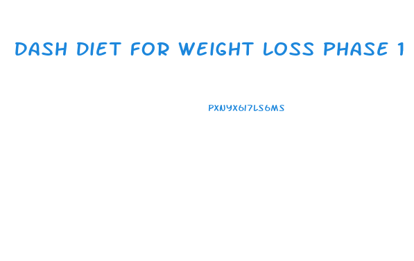 Dash Diet For Weight Loss Phase 1 Shopping List