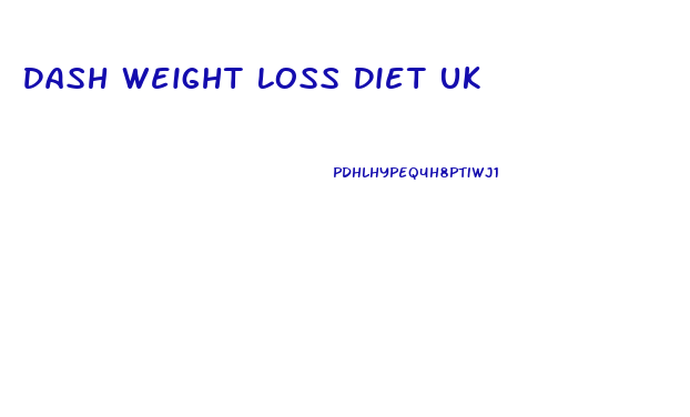 Dash Weight Loss Diet Uk