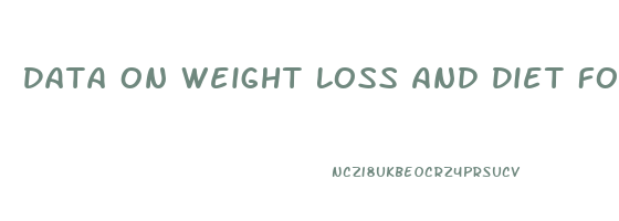 Data On Weight Loss And Diet For Women 2024