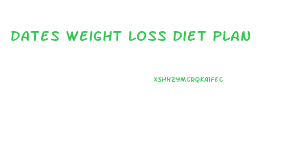 Dates Weight Loss Diet Plan