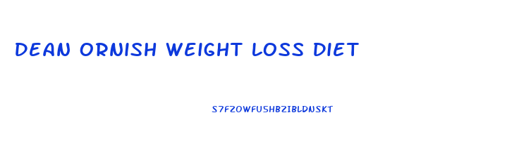 Dean Ornish Weight Loss Diet