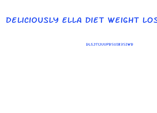 Deliciously Ella Diet Weight Loss