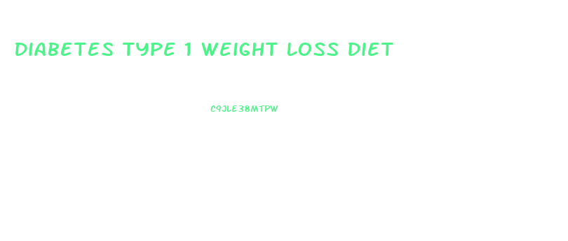 Diabetes Type 1 Weight Loss Diet
