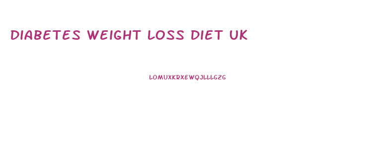 Diabetes Weight Loss Diet Uk