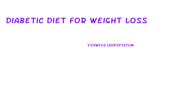 Diabetic Diet For Weight Loss