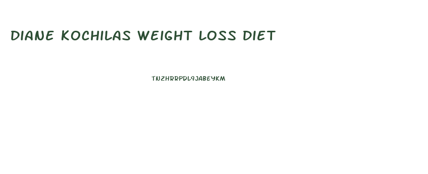 Diane Kochilas Weight Loss Diet