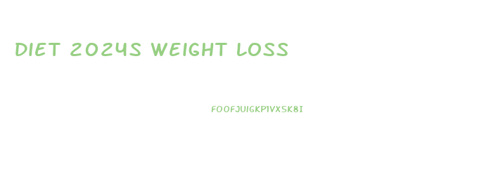 Diet 2024s Weight Loss