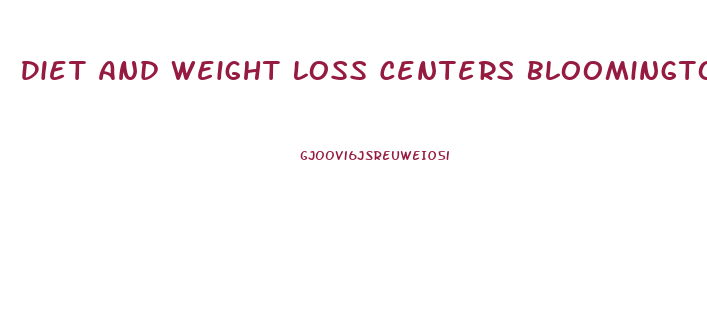 Diet And Weight Loss Centers Bloomington Illinois