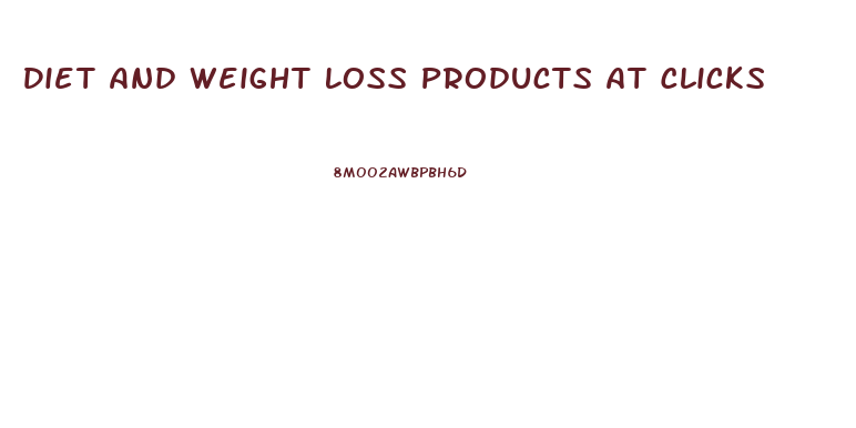 Diet And Weight Loss Products At Clicks