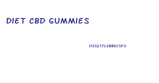 Diet Cbd Gummies