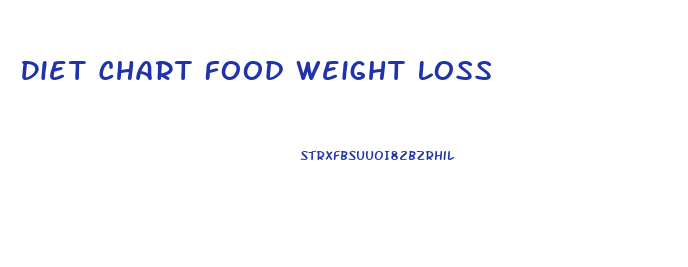 Diet Chart Food Weight Loss