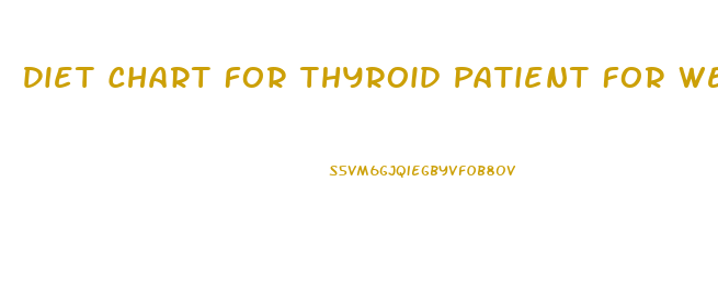 Diet Chart For Thyroid Patient For Weight Loss In Hindi