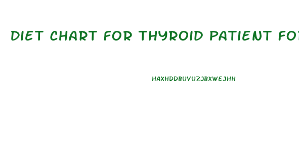 Diet Chart For Thyroid Patient For Weight Loss In Hindi