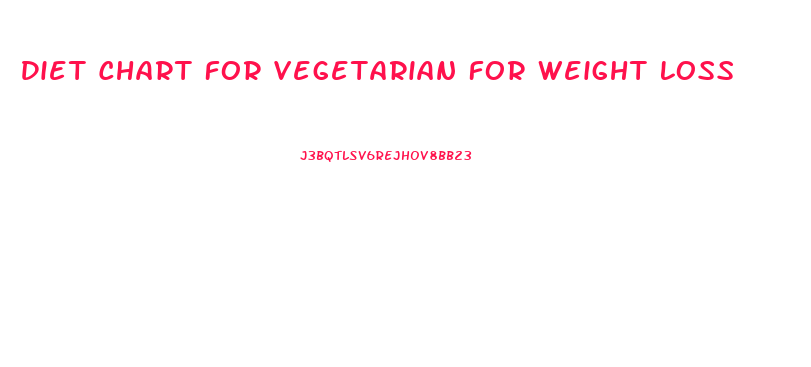 Diet Chart For Vegetarian For Weight Loss