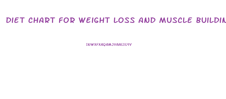 Diet Chart For Weight Loss And Muscle Building