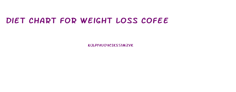 Diet Chart For Weight Loss Cofee