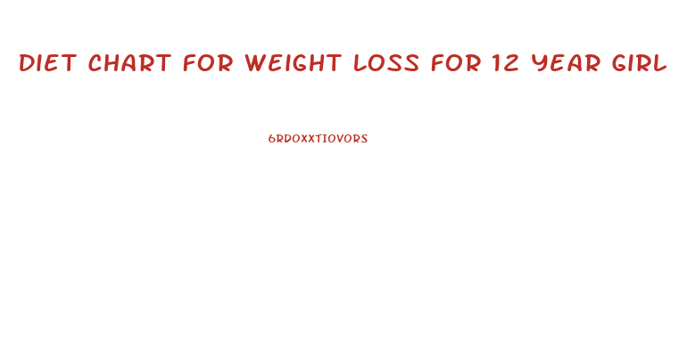 Diet Chart For Weight Loss For 12 Year Girl