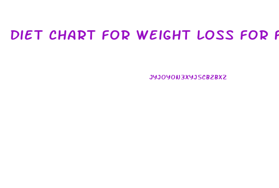 Diet Chart For Weight Loss For Female In South India