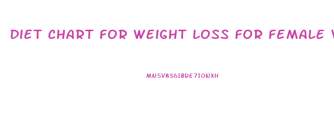 Diet Chart For Weight Loss For Female With Thyroid