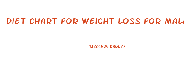 Diet Chart For Weight Loss For Male Pdf