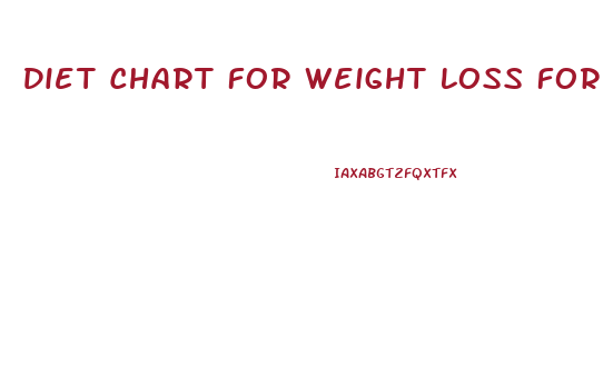 Diet Chart For Weight Loss For Male Pdf