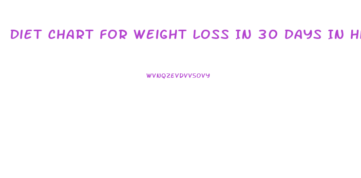 Diet Chart For Weight Loss In 30 Days In Hindi