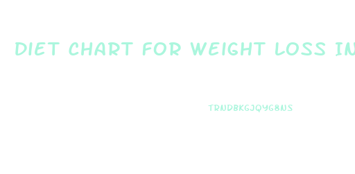 Diet Chart For Weight Loss In 7 Days Hindi