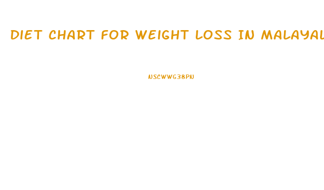 Diet Chart For Weight Loss In Malayalam