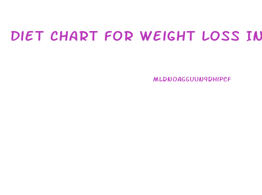 Diet Chart For Weight Loss In Pcos