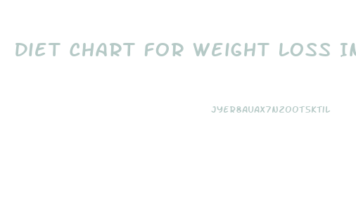 Diet Chart For Weight Loss In Tamil