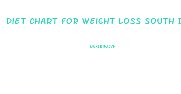 Diet Chart For Weight Loss South Indian