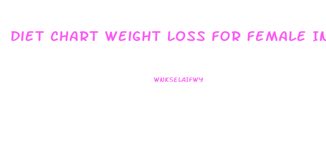 Diet Chart Weight Loss For Female In Hindi