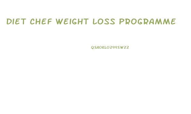 Diet Chef Weight Loss Programme