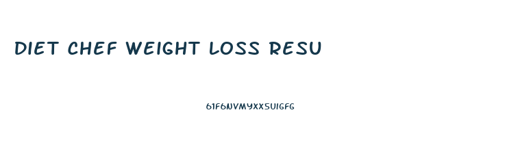 Diet Chef Weight Loss Resu