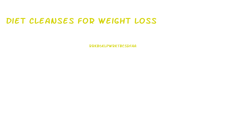 Diet Cleanses For Weight Loss