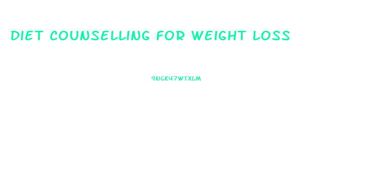 Diet Counselling For Weight Loss