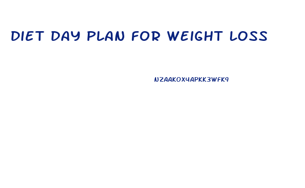 Diet Day Plan For Weight Loss