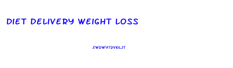 Diet Delivery Weight Loss